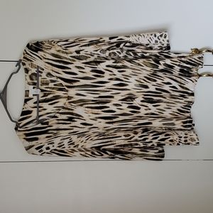 Chico’s XL striped tunic